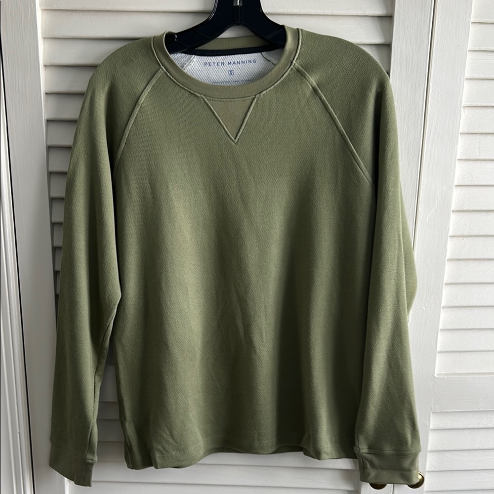 Peter Manning Olive Green Sweatshirt
